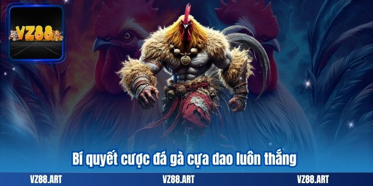 Đá Gà Cựa Dao – Kiến Thức Cần Thiết Dành Cho Anh Em 9 Bí quyết cược đá gà cựa dao luôn thắng